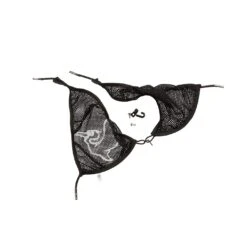 Universal Black Mesh Deck Cover for Kayak Tankwells & Cargo Storage