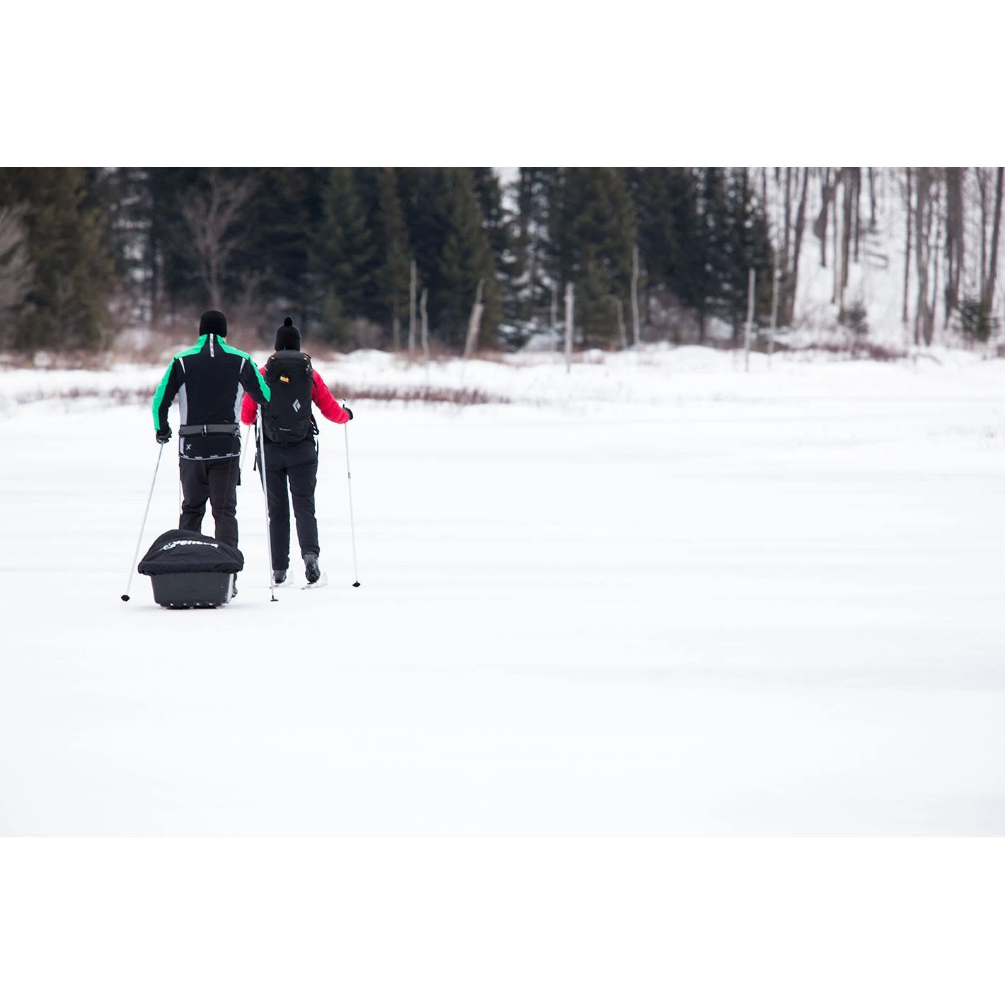 Trek 75 Heavy-Duty Utility Sled with Runners for ATV and Snowmobile 2 Trek 75 Heavy-Duty Utility Sled with Runners for ATV and Snowmobile - Image 2