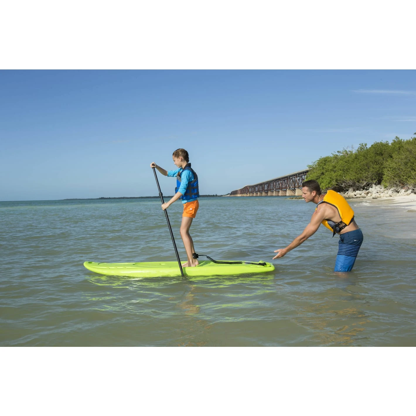 Adjustable Kids Stand Up Paddle Board Paddle - 55-70 Inch Lightweight Aluminum 4 Adjustable Kids Stand Up Paddle Board Paddle - 55-70 Inch Lightweight Aluminum - Image 4