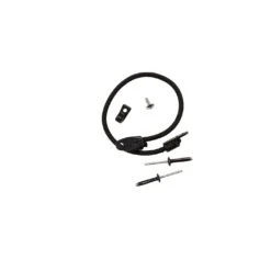 Premium 17-Inch Black Kayak Deck Bungee Cord for Gear Rigging