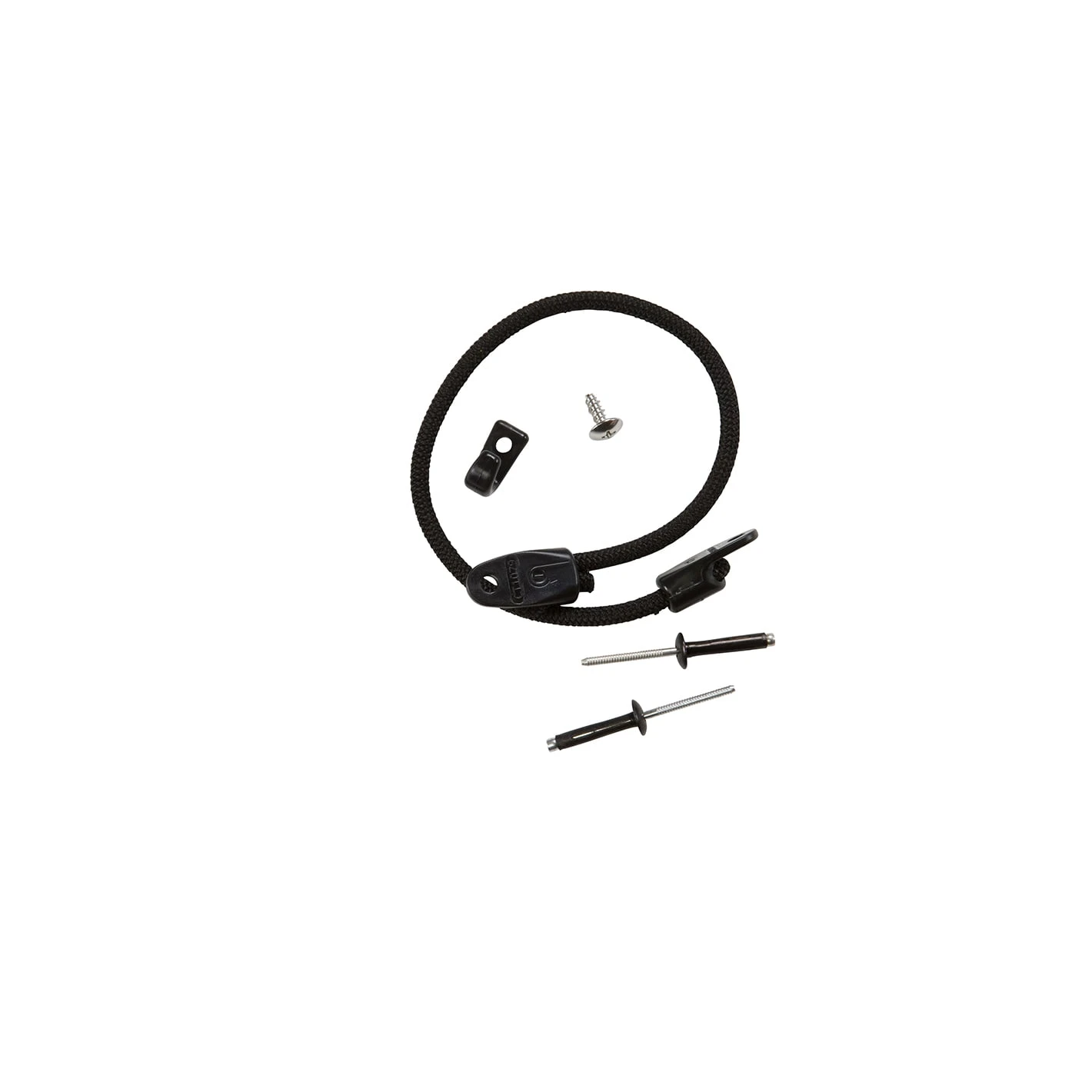 Premium 17-Inch Black Kayak Deck Bungee Cord for Gear Rigging 1 Premium 17-Inch Black Kayak Deck Bungee Cord for Gear Rigging