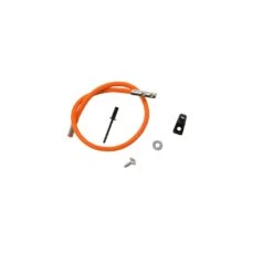16-Inch High-Visibility Orange Multi-Purpose Bungee Cord with Hook