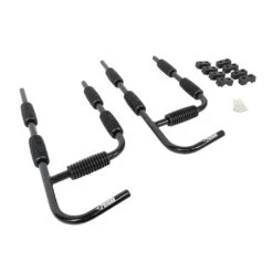 Heavy-Duty Foldable SUP Wall Rack with Integrated Paddle Storage