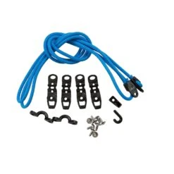 Premium 90-Inch Kayak Tank Well Bungee Cord Replacement - Electric Blue
