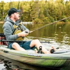 Pelican Sport Basscreek 100XP Angler Sit-On-Top Fishing Kayak -Pelican Sport Store Basscreek fishing kayak sit on top KWP10 Pelican LS