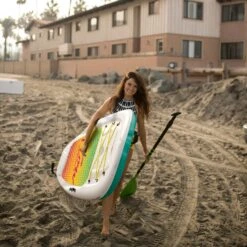 Lightweight Beginner Paddle Board - Flow 94 MIX Durable SUP -Pelican Sport Store FAA09P109 00 LS3