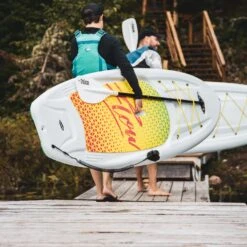 Flow 106 All-Around Stand-Up Paddle Board - Durable & Stable 10'6" SUP -Pelican Sport Store FAA10P109 LS4