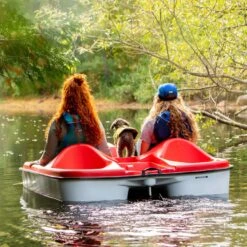 5-Person Monaco Pedal Boat - Durable Family Lake Watercraft -Pelican Sport Store HHA25P101 LS2