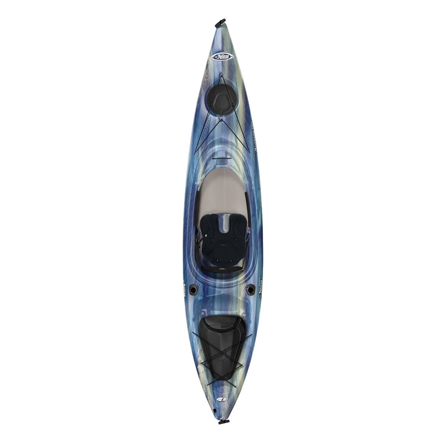 Pelican Sport Mustang 120X EXO 12-Foot Recreational Sit-In Kayak - Image 2