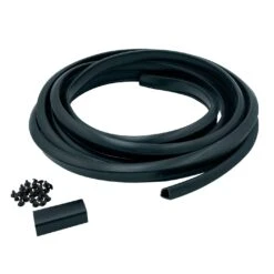Durable 22' Marine Contour Molding Kit - Black Boat Edge Protection