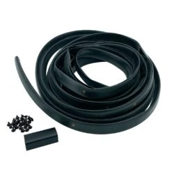 28' Marine Grade Boat Contour Molding Kit - Black Rub Rail Replacement