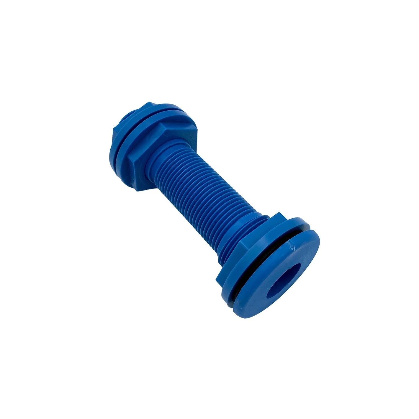 Watertight Kayak Steering Thru-Hull Sleeve in Azure Blue 1 Watertight Kayak Steering Thru-Hull Sleeve in Azure Blue