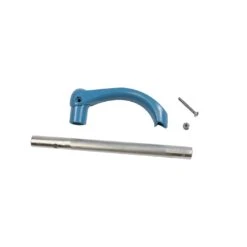 Azure Blue Pedal Boat Steering Replacement Kit with Handle and Shaft