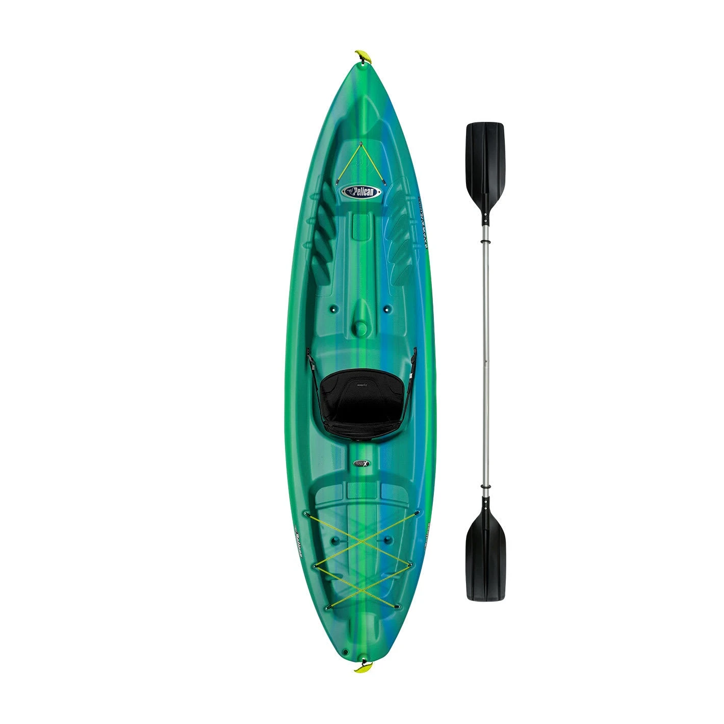 Pelican Sport Seeker 100X Sit-On-Top Recreational Kayak with Paddle 2 Pelican Sport Seeker 100X Sit-On-Top Recreational Kayak with Paddle - Image 2