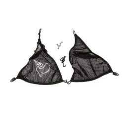 Durable Mesh Deck Cover for Secure Gear Storage - Black & White