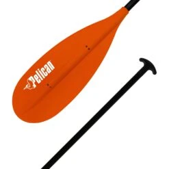 57-Inch Aluminum Beavertail Canoe Paddle - Lightweight & Durable