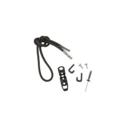 Heavy-Duty 25" Kayak Paddle Tie-Down Leash with Integrated Hook