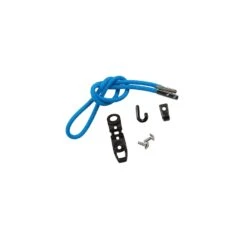 Electric Blue 25" Multi-Purpose Bungee Cord with Heavy-Duty Hook