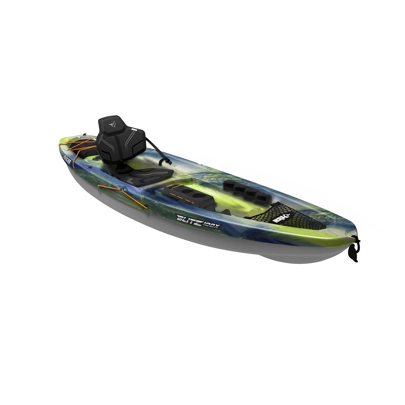 Blitz 100X EXO Fishing Kayak - Ultra-Durable Sit-On-Top Angler Boat 1 Blitz 100X EXO Fishing Kayak - Ultra-Durable Sit-On-Top Angler Boat