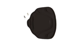 Padded Ergoform™ Replacement Seat for Sit-on-Top Kayaks