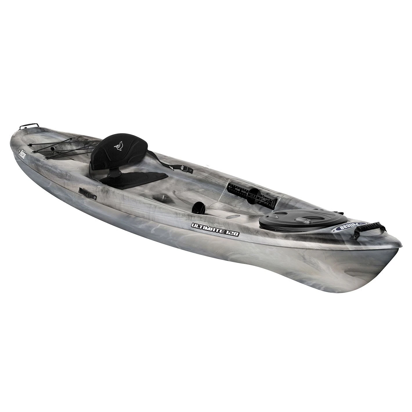 Ultimate 120 Sit-On-Top Fishing Kayak - Stable 12ft Angler Boat 1 Ultimate 120 Sit-On-Top Fishing Kayak - Stable 12ft Angler Boat