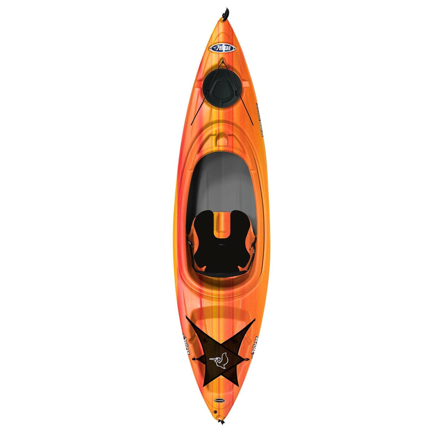 10ft Recreational Kayak - Rise 100X High Stability Sit-In Boat for Lakes and Rivers 2 10ft Recreational Kayak - Rise 100X High Stability Sit-In Boat for Lakes and Rivers - Image 2